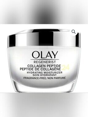 NWT OLAY Regenerist Collagen Peptide 24 Hydrating Moisturizer Skin  Care 1.7oz
